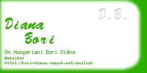 diana bori business card
